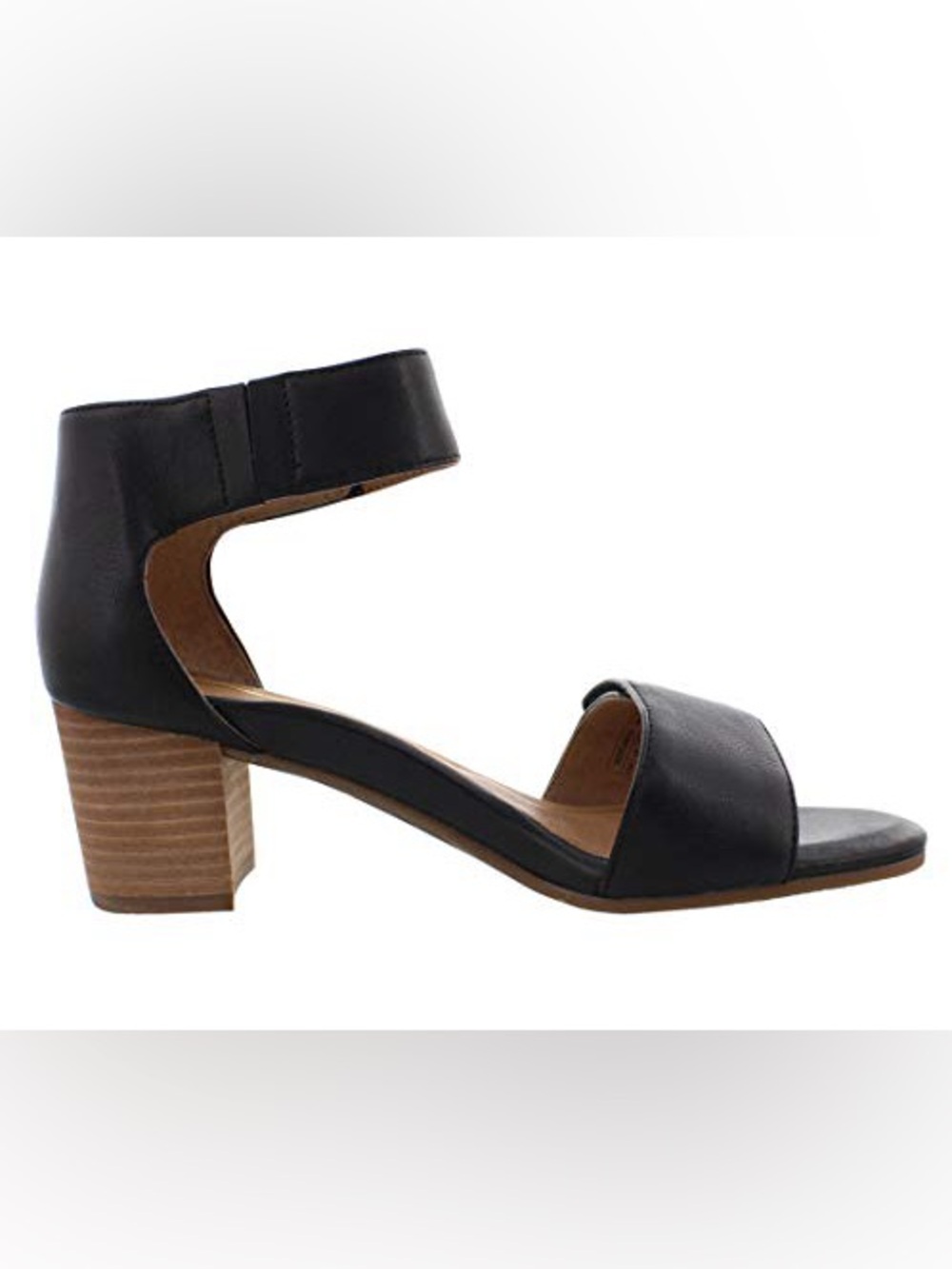 Vionic Solana Black Calf Sandal, Size 8.5 - Picture 3 of 7